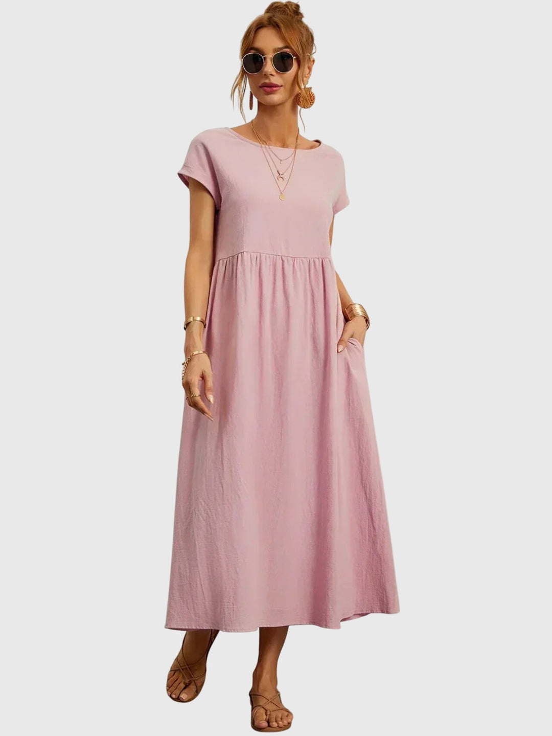 Casual Pocket Dress